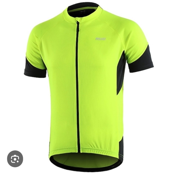 Other - Arsuxeo Full Zip Short Sleeve Cycling Jersey